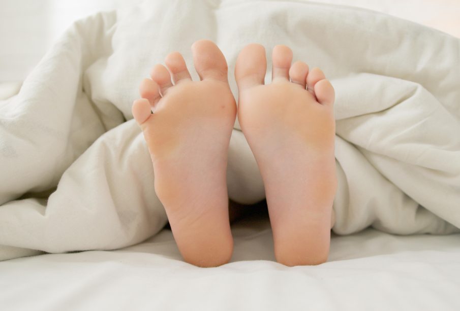 magnesium spray on feet